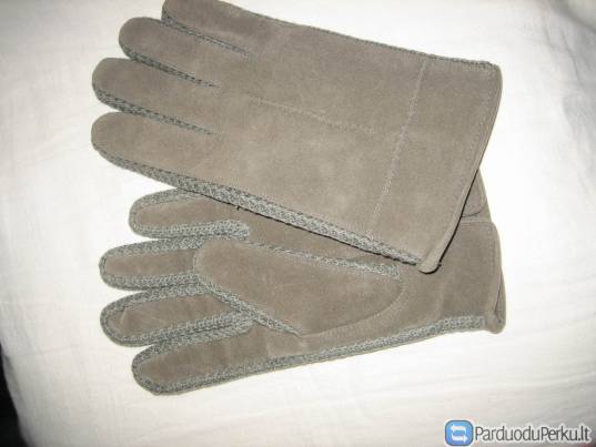 Naujos,  odines pirštinės vyrams