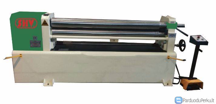 Naujos SHV metalo lakštų lankst. staklės – valcai