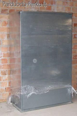 Naujos ventiliacijos šachtos iš cinkuotos skardos