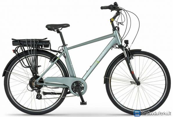 Naujoviški elektriniai dviračiai "Ecobike"pigiau su garantija