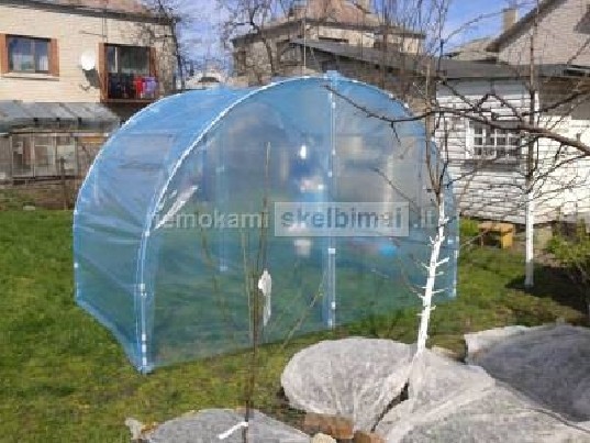 Nebrangus, beveik amžinas surenkamas šiltnamis