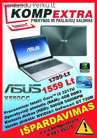 Nešiojamasis kompiuteris ASUS X550CC