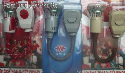 Nešiojami šviestuvai lanksčiu stiebu!