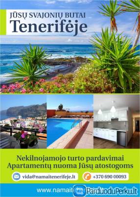 Nekilnojamas turtas Tenerifėje www.namaitenerifeje.lt