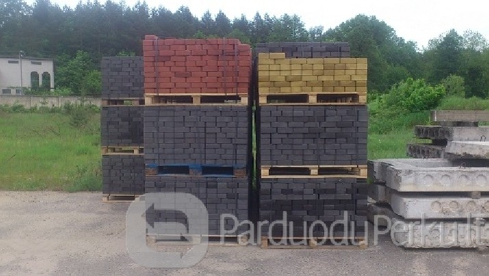 Nekondicinės trinkelės 15lt/m2