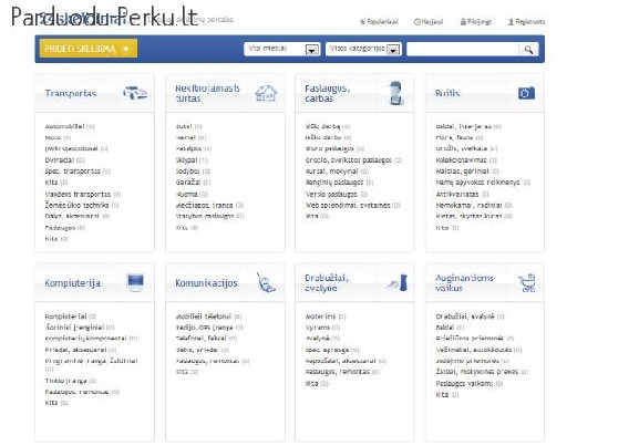 Nemokamų  skelbimų portalas  www.24skelbimai.lt