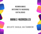 Nemokamas interneto nuorodų katalogas www.e-nuoroda.eu - įkelk savąją jau šiandien!