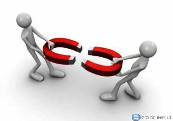 Neodimio magnetai maži