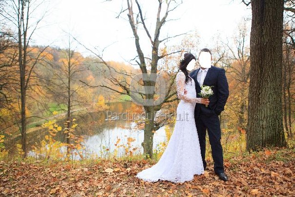 Neriniuota karalisku vestuviu stliaus suknele