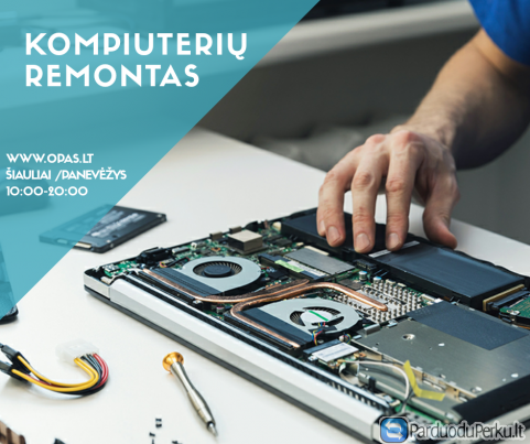 NEŠIOJAMŲJŲ KOMPIUTERIŲ REMONTAS ŠIAULIUOSE BEI PANEVĖŽYJE