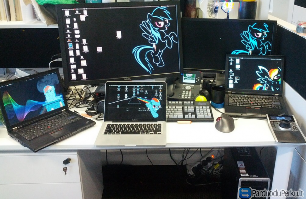 Nesiojamu kompiuteriu ispardavimas