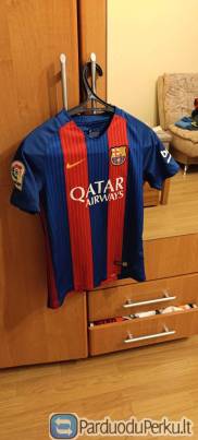 Nike Barcelona vaikiški 10-12 metų futbolo marškinėliai