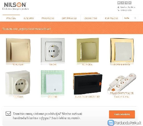 Nilson.lt - elektros įranga