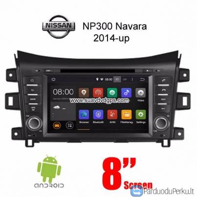 Nissan Navara NP300 Android Car Radio WIFI DVD GPS App camera