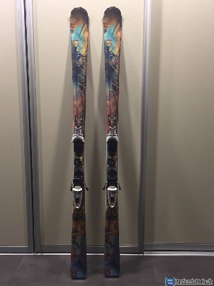 Parduota Nordica Fate moteriškos kalnų slidės su apkaustais