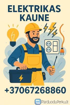 Nr.1 Kvalifikuotas Elektrikas Kaune – Skubiai