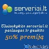 Nuolaidos-premijos domenams ir serveriams