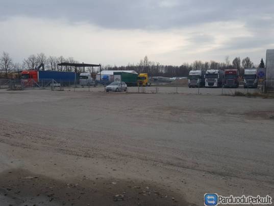 Nuomojama sklypo dalis arba vieta sunkvežimiui(iams) ar pan., 40€