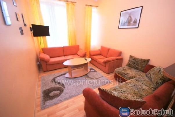 Nuomojamas Juodkrantėje 2-jų kambarių butas