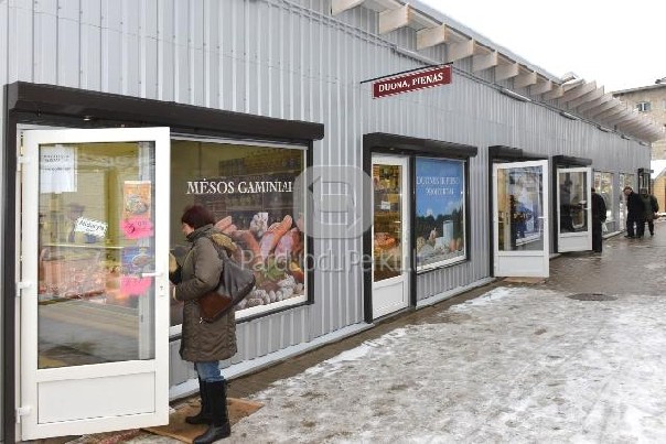 Nuomojamas prekybos paviljonas