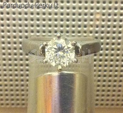 Nuostabus sužadėtuvių žiedas .97 karato briliantu