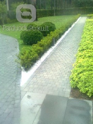 Nuotekų sistemos, Trinkelių klojimas, Tvoros