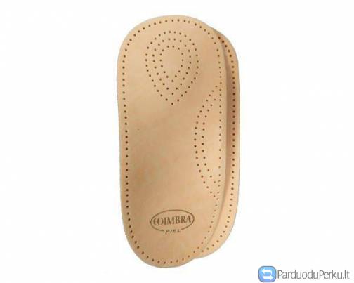 Odiniai ¾ pėdos ilgio įdėklai į avalynę