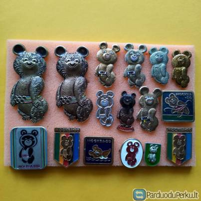 Olimpiniai meškiukai.