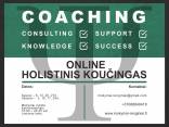 Online │ HOLISTINIS KOUČINGAS. Praktinis panaudojimas.