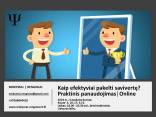 Online | Kaip efektyviai pakelti savivertę? Praktinis panaudojimas.