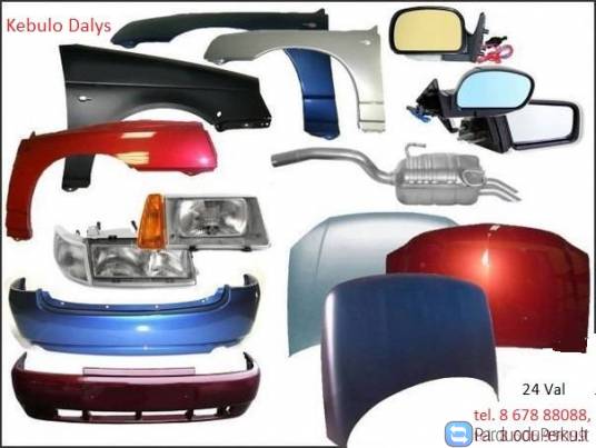 Kebulo dalys auto Opel Zafira