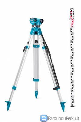 Optinis nivelyras Geo-fennel El-24 komplektas