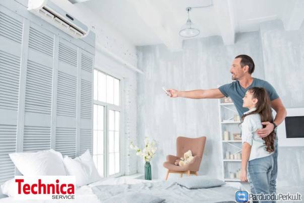 Oras-Vanduo šilumos siurbliai, oro kondicionieriai