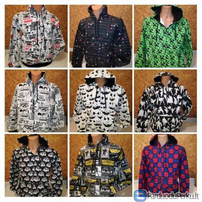 PIGIAU!!!Originalaus dizaino ryškus,lengvi,patogus bliuzonai