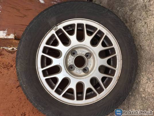 Padangos žieminės GISLAVED 185/65 R15 su ratlankiais BBS