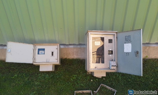 Paduodu elekros skydine