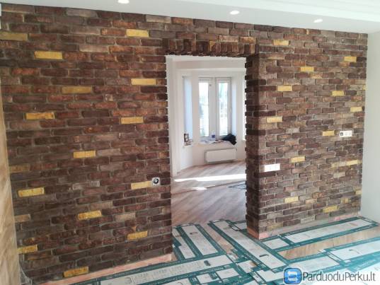 Pagaminta ?? Rankų darbo dekoratyvinės, sendintos plytelės, plytos, klinkeris