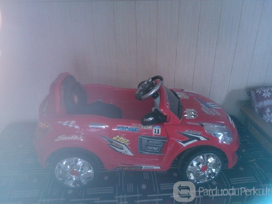 Pakraunamas automobilis vaikams