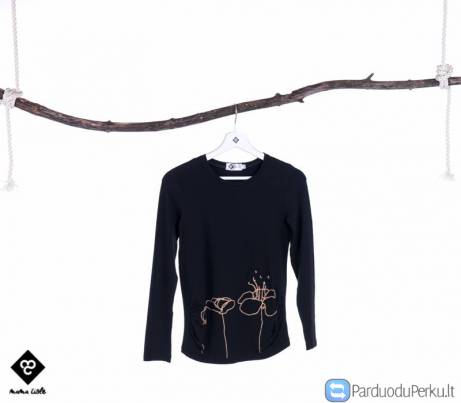 Palaidinė nėščiosioms ilgom rankovėm su užrašu