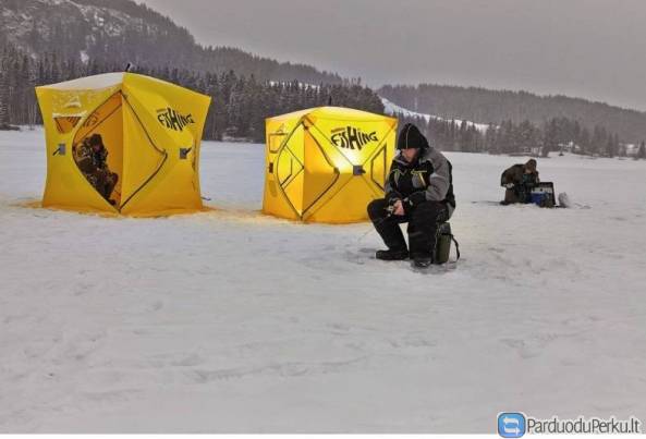 Palapinių nuoma žieminei žvejybai www.turistinesprekes.lt
