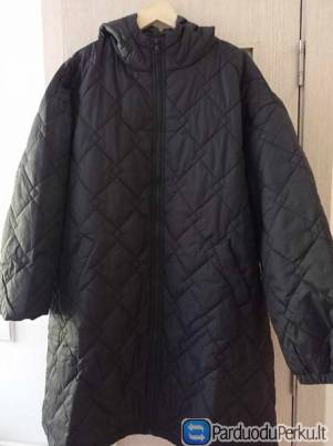 Paltas juodos spalvos  dydis 5XL