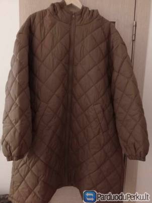 Paltas rudos spalvos dydis 5XL