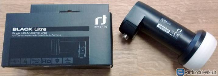 Palydovinės TV konverteriai, spliteris ir kabelis