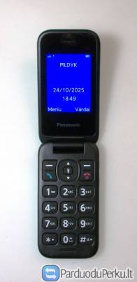 Panasonic KX-TU400EXC su defektu atlenkiamas telefonas senjorams