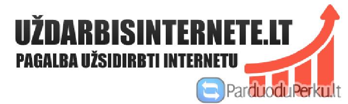 Papildomas bei patikimas uždarbis internetu