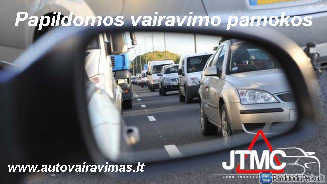 Papildomos vairavimo pamokos Vilniuje