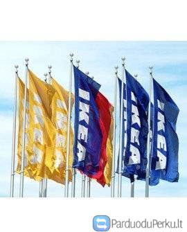 Paplūdymio vėliavos su Jūsų logotipu