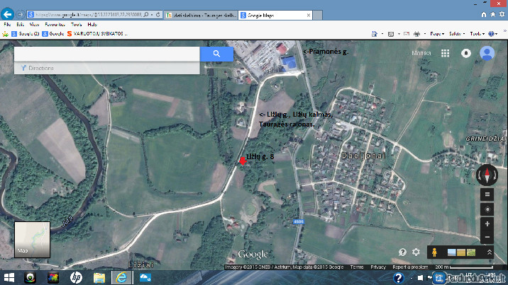 Parduoamas 3,6 ha sklypas Tauragės raj.