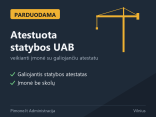 Parduodama atestuota statybos UAB — Lietuva (€47 000)