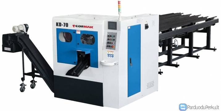 Parduodama automatinė metalo pjovimo linija CORMAK KD-70
